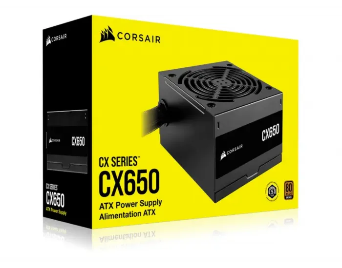 Corsair CX650  650w 80 PLUS Bronze ATX Desktop Power Supply